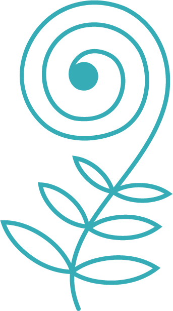 Fiddlehead fern logo